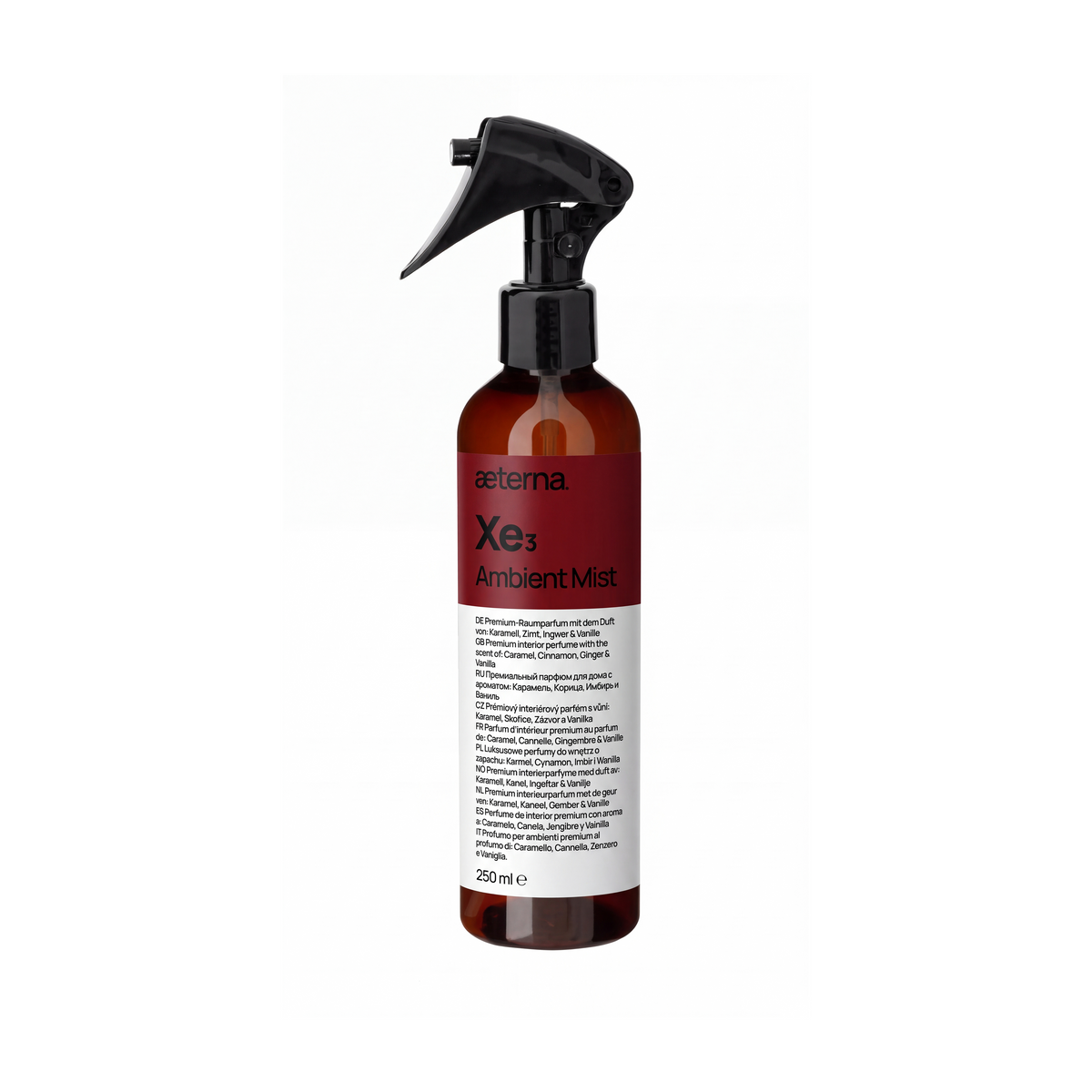 Luksusowe perfumy do wnętrz o zapachu: Karmel, Cynamon, Imbir i Wanilia 250 ml